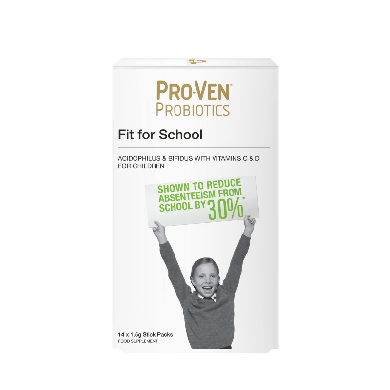 Probiotik Fit for school 30 žvečljivih tablet Proven