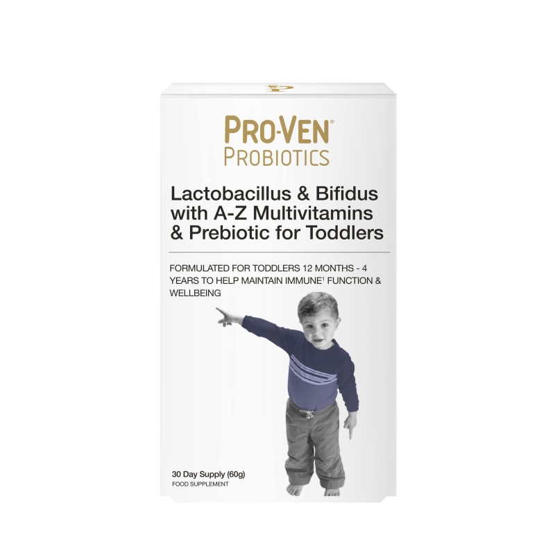 Otroški probiotik Lactobacilus & Bifidus z vitamini 60g Proven