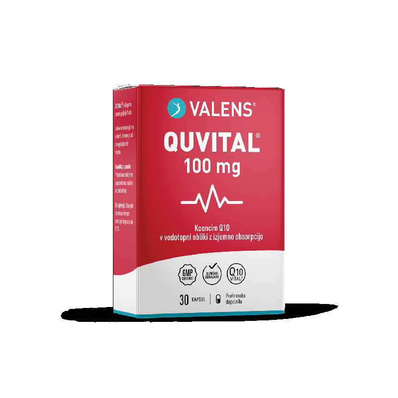 Quvital Q10 kapsule 100mg 30 kapsul Valens