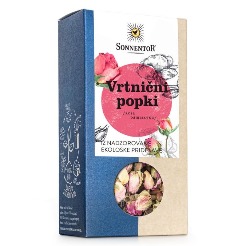 Čaj Vrtnični popki 30 g, Sonnentor