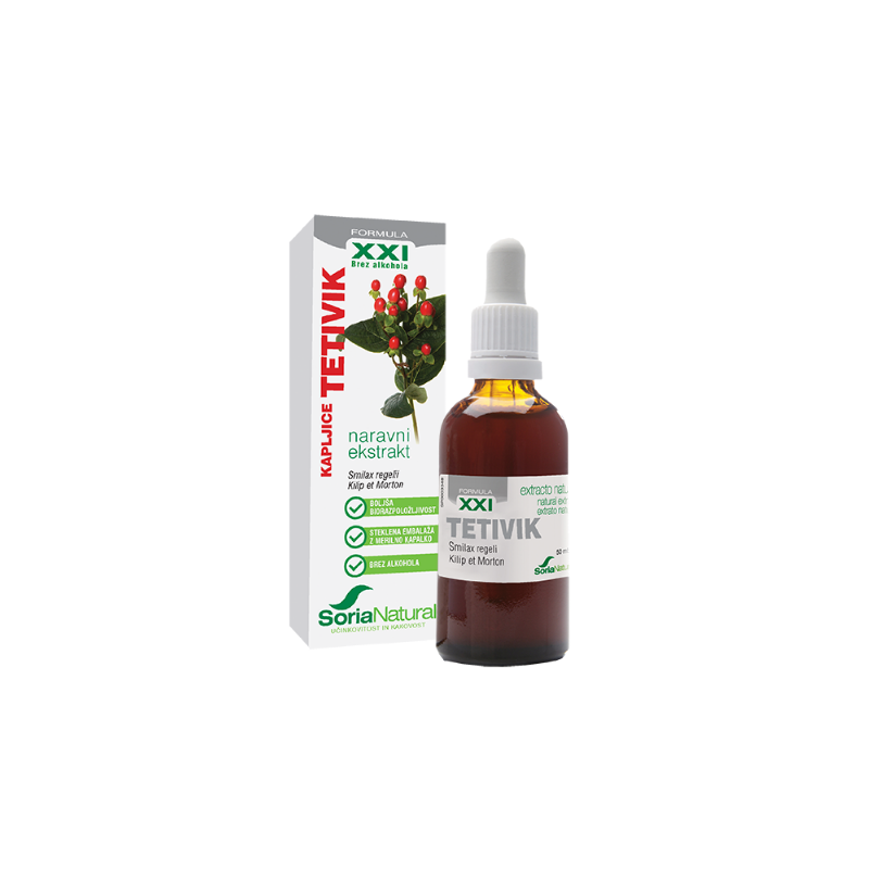 Tetivik naravni ekstrakt XXI 50ml Soria Natural