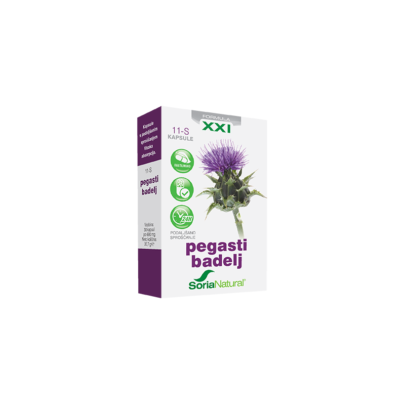 Pegasti badelj kapsule XXI Soria Natural