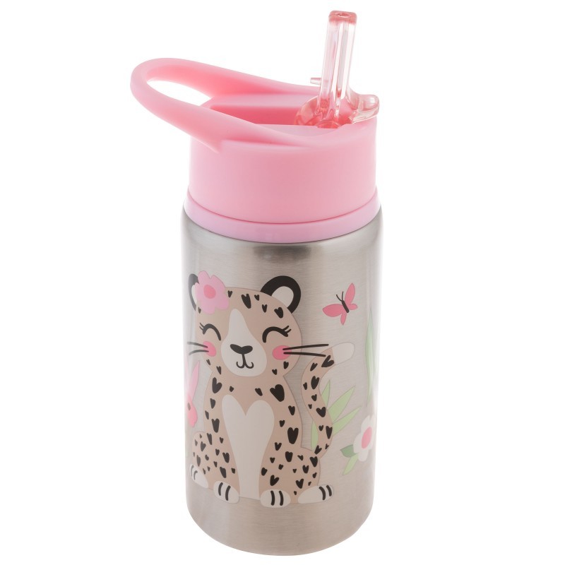 Flip Top jeklenka Leopard 532 ml, Stephen joseph