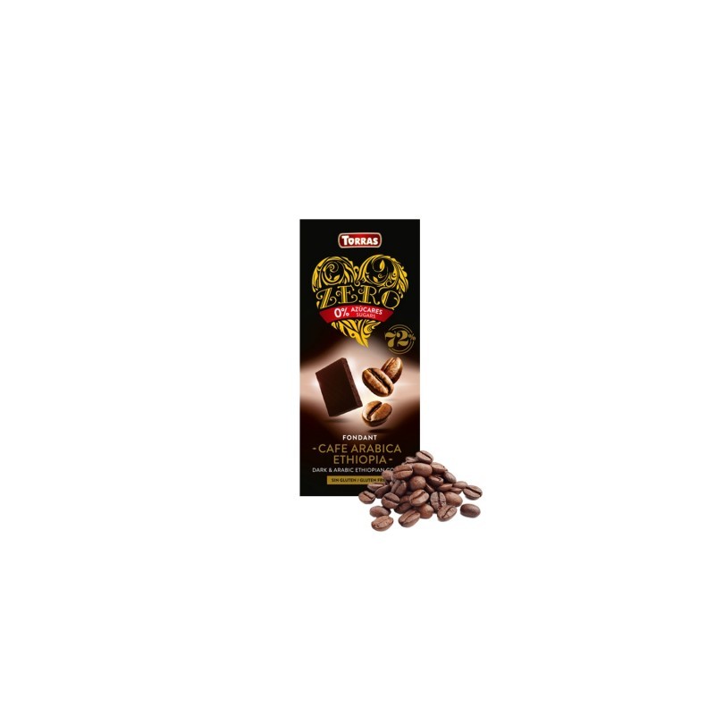 Temna čokolada s kavo zero 100g TORRAS