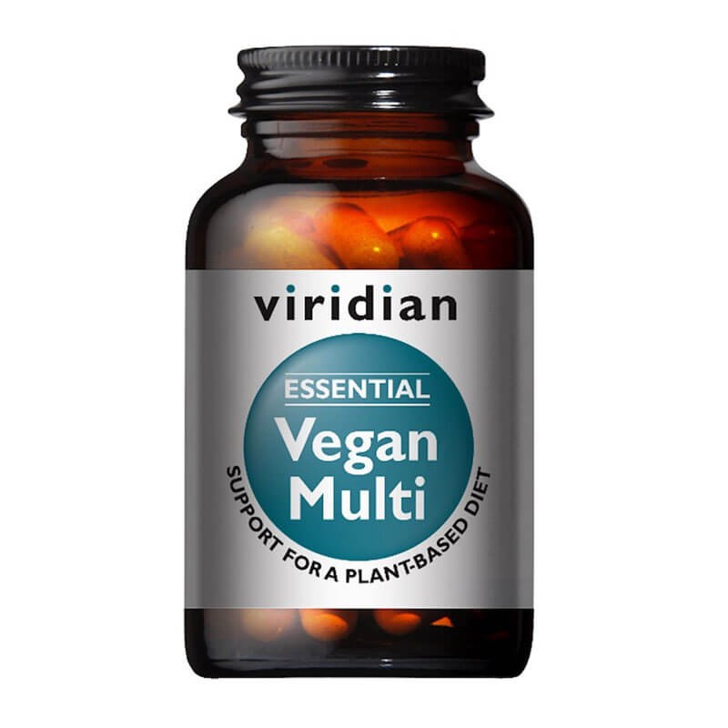 Esencialni veganski multivitamini 30 kapsul Viridian
