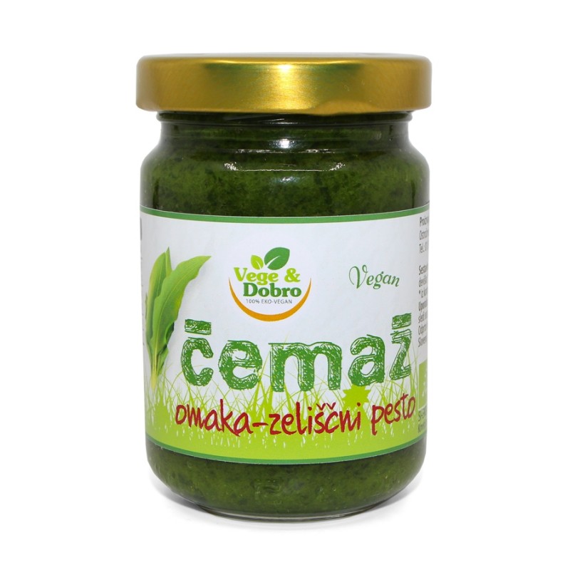 Čemaž omaka - zeliščni pesto 135g Vege&Dobro