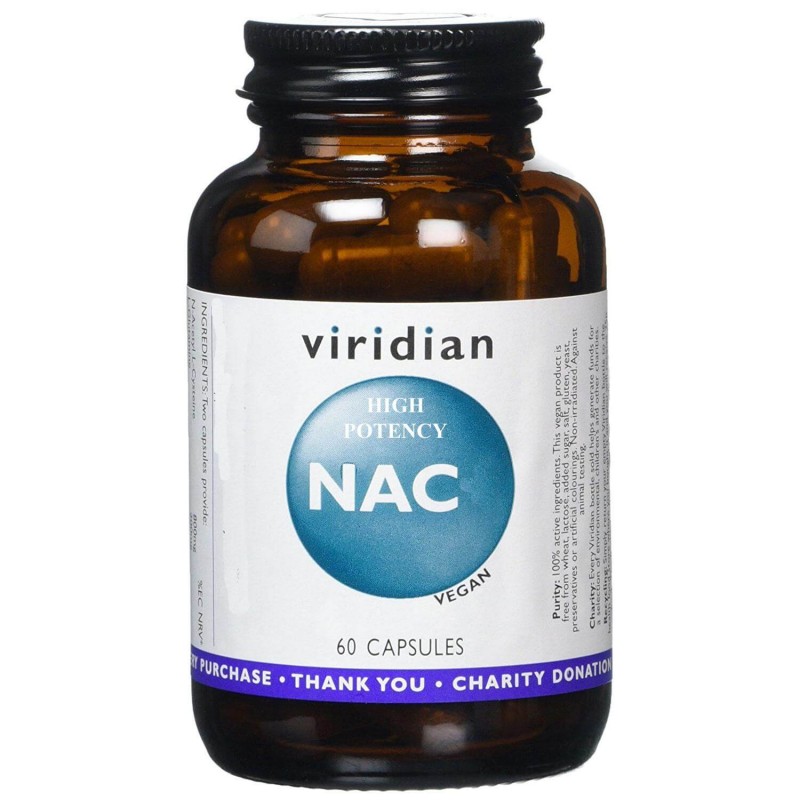 Visoko potenciran NAC 60 k Viridian